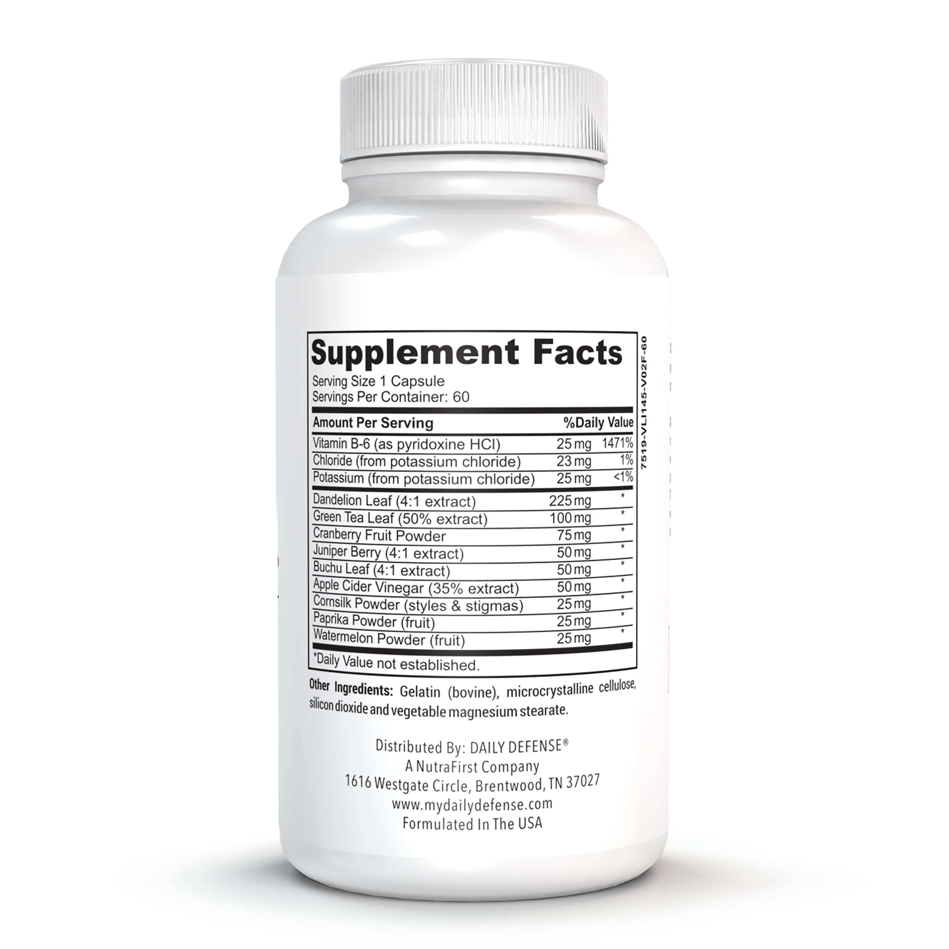 AQUOE™ Diuretic Pills Water Away Debloat and Water Flush Herbal Diuretic  Non-GMO