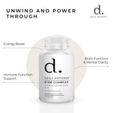 B-100 COMPLEX With Vitamins B-6 And B-12 Plant-Based