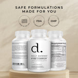 B-100 COMPLEX With Vitamins B-6 And B-12 Plant-Based