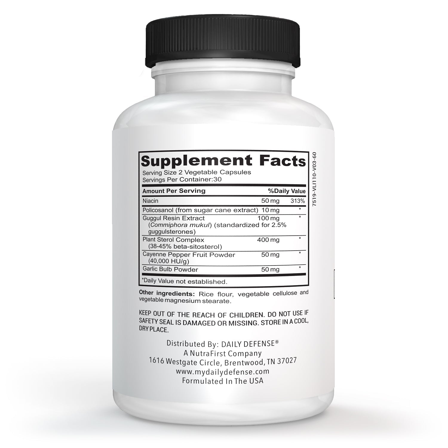 CHOLESTEROL SUPPORT Supports Healthy Cholesterol Levels