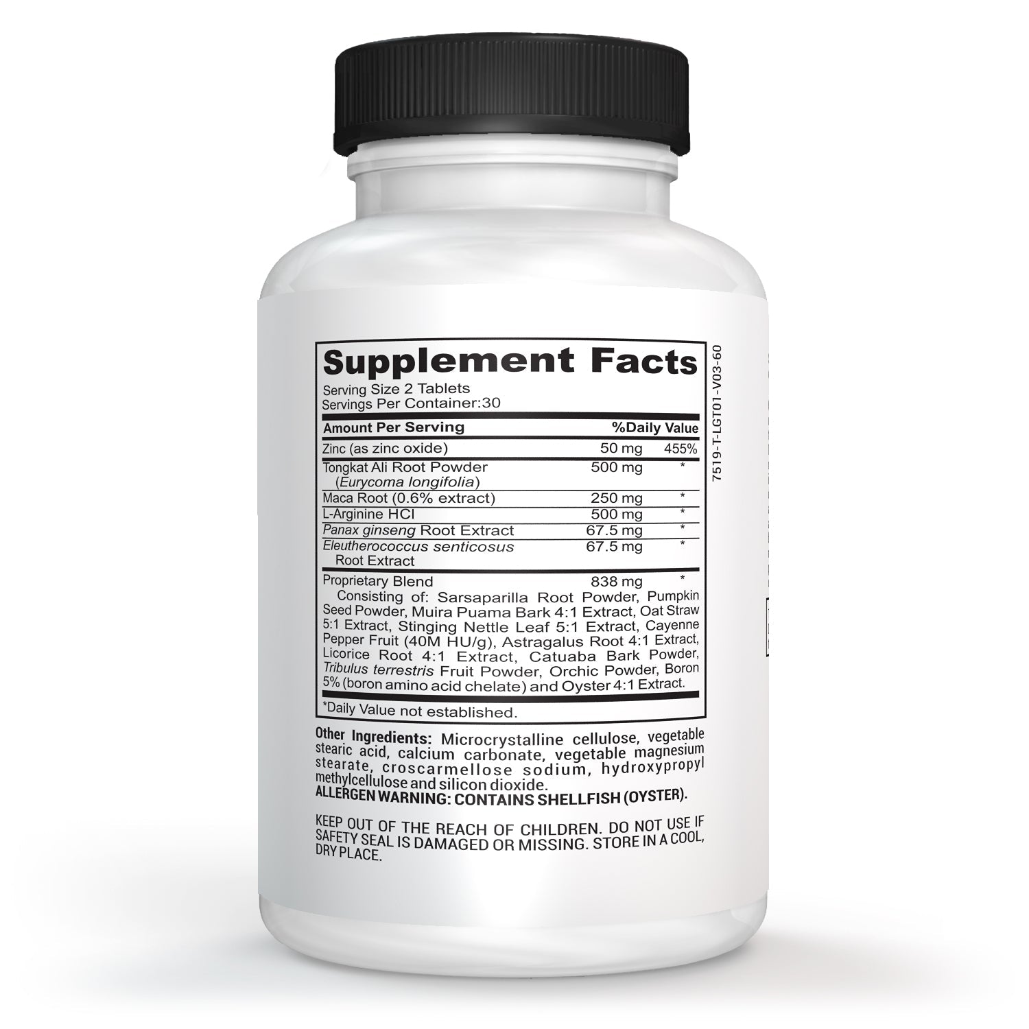 PURE MALE™ Stamina, Energy & Strength Formula For Men