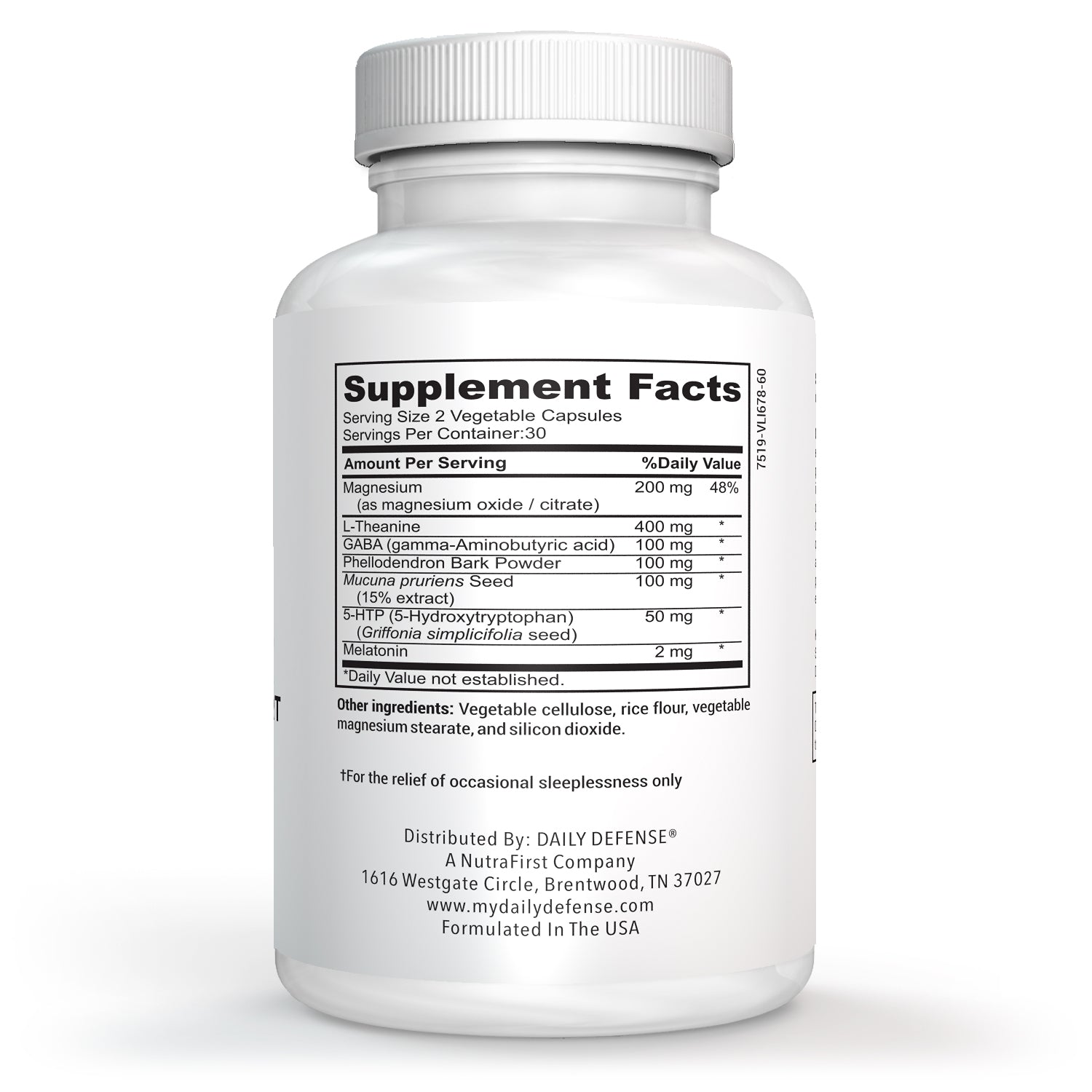 SLEEP SUPPORT COMPLEX Supports Restful Sleep Botanical Formulation