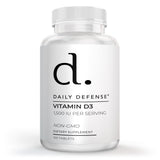 Vitamin D3 1500 IU for Heart Health, Daily Immune Support, Mental Clarity, & Muscle Function - 100 Vitamin D Tablets (D3 1500 IU)