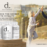 DHEA 50mg – Non-GMO and Gluten Free Micronized DHEA Supplement for Men and Women - Support Hormone Balance, Energy, Vitality, Healthy Aging