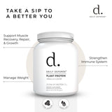 PLANT PROTEIN Vanilla Flavor 20 Gm Of Protein Per Serving