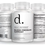 Blood Pressure Support Supplement - Healthy Cardiovascular Formula, 60 Capsules | Daily Defense
